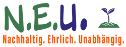 Logo der Bürgerbewegung NEU Schrattenbach mit dem Slogan: Nachhaltig – Ehrlich – Unabhängig