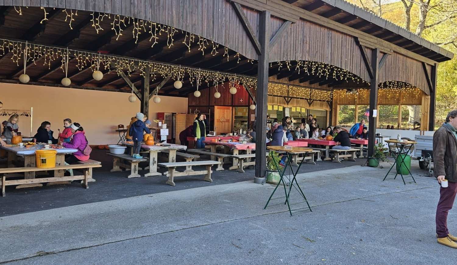 Erstes Kürbisfest am Schlossteich